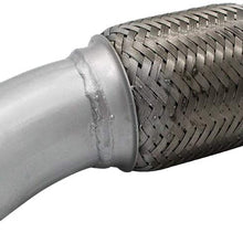 Tickas Flexible Pipe Hosepipe Diesel Particulate Filter DPF with V belt clamp for BMW E81 E82 E87 E88 E90 E91 E93