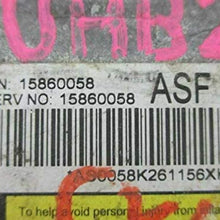 REUSED PARTS Bag Control Module Fits 06 EQUINOX15860058