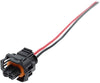 MOTOALL 4pcs Fuel Injector Plug Connector Wire Harness Wiring Pigtail for GM Chevy GMC Duramax LLY LBZ LLM 6.6L Diesel Crank Position Coolant Oil Temp Fuel Pump Shut Off Knock Sensor PT2183 88988963