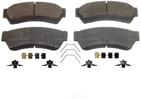 AutoDN FRONT 4PCS Ceramic Disc Brake Pad Set For FORD FUSION LINCOLN MKZ ZEPHYR