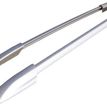 WGERT 1 Pair Silver Aluminum Mount Onto the Rooftop Roof Rack Top Side Rails Carries Luggage Carrier Compatible with 08-13 Highlander 6940803571045