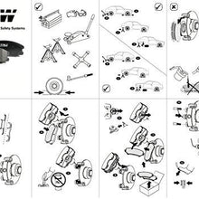 TRW TPC1594 Premium Ceramic Rear Disc Brake Pad Set