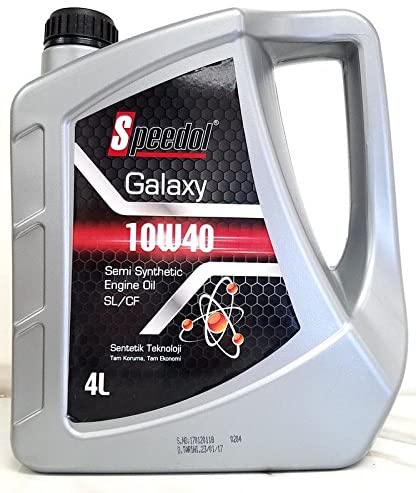 Speedol Galaxy 10W-40 Semi Synthetic Engine Oil SL/CF | 1.06 Gallon (4 L)