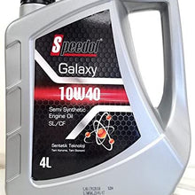 Speedol Galaxy 10W-40 Semi Synthetic Engine Oil SL/CF | 1.06 Gallon (4 L)