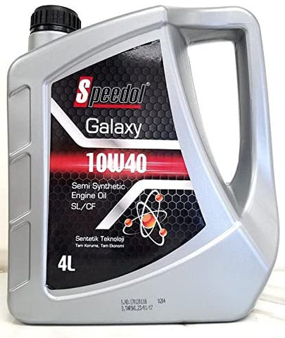 Speedol Galaxy 10W-40 Semi Synthetic Engine Oil SL/CF | 1.06 Gallon (4 L)