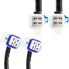 higherbro 4PCS Oxygen O2 Sensor for 2006 2007 Chevrolet Malibu Pontiac G6 3.9L; 2004-2005 Cadillac CTS 5.7L Upstream + Downstream