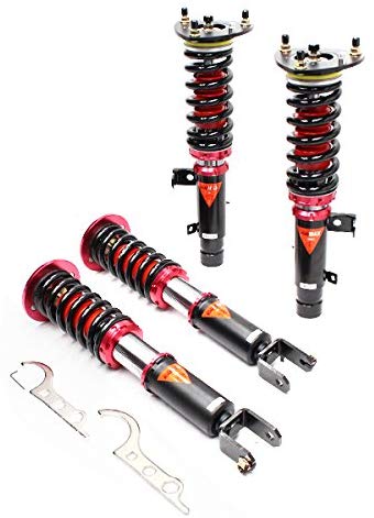 Godspeed MonoMAXX MMX2540-A Coilovers Suspsension Lowering Kit, 40 Levels Damping, Full Adjustable