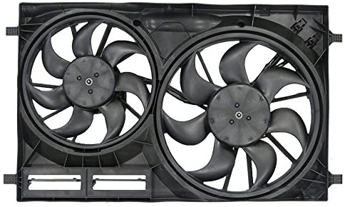 Rareelectrical NEW DUAL RADIATOR AND CONDENSER FAN COMPATIBLE WITH FORD TRANSIT-150 2015-2016 CK4Z-8C607-B CK4Z8C607B FO3115211