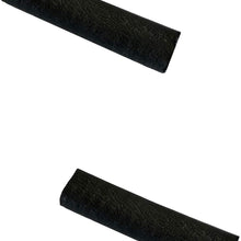 2014-2019 C7 Corvette Seat Belt Stay Clips Accessory Black - 2 Piece Package Fits All Stingray, Including Z06, Grand Sport and ZR1