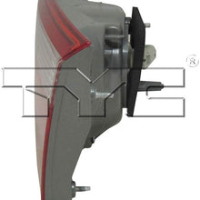 Fits 2015-2017 Toyota Camry Passenger Side Rear Inner Tail Light DOT Certified With Bulbs Included TO2803116 - Replaces 81580-06410 ;