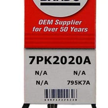 ban.do 7PK1700 OEM Quality Serpentine Belt (7PK2020A)