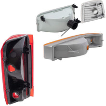 8 Pc Set Headlights, Taillights w/Park Signal Corner & Side Marker Lamps Replacement for Ford Bronco F150 F250 F350 Styleside Pickup Truck AutoAndArt