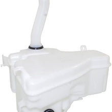 Windshield Washer Tank Assembly Compatible with Lexus IS250/IS350 14-16 W/Cap Inlet Pump and Sensor