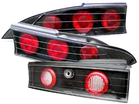 Spyder Auto Mitsubishi Eclipse Black Altezza Tail Light