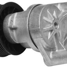 Automatic Serpentine Belt Tensioner and Pulley Assembly - Replaces 38158, 88929140 - Fits Chevy Avalanche, Silverado, Tahoe, Trailblazer, GMC Sierra, Yukon, Cadillac Escalade, Buick Rainier