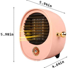 Zyyqt Mini Heater, Desktop Heater, Home Bedroom Speed Mute, Silent Energy-Saving Dormitory Electric Heater (Color : White)