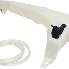 Washer Reservoir Windshield Expansion Tank w/Washer Pump and Cap compatible with Vehicles w/Rear Wiper