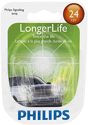 Philips 24LLB2 24 LongerLife Miniature Bulb, 2 Pack