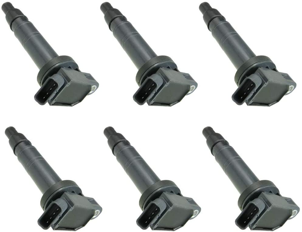 6 PCS Ignition Coil For L4 V6 2.7L 4.0L 07-09 FJ CRUISER / 05-15 TACOMA / 03-09 4RUNNER / 05-14 TUNDRA