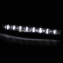 For Chevy Silverado GMT K2XX Black Housing Amber Corner Projector Headlight+Smoked DRL 8 LED Fog Light