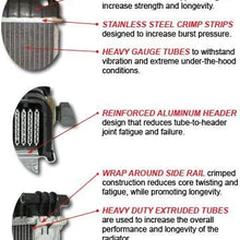 Truck Radiator Fits Ford Sterling 1996-2001 L LT7500 & 8500 F8HT8009BA F6HZ8005GA