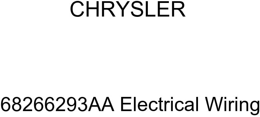 Genuine Chrysler 68266293AA Electrical Wiring