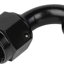 ANPART AN6 12Ft Braided Fuel Line Hose Nylon braided fuel gas pipe hose and AN6 6 pcs Swivel Hose End Fittings