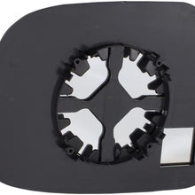 Drivers Side View Mirror Glass & Base Compatible with 15-17 Murano 14-18 Rogue 17-18 Pathfinder 963664BA0A