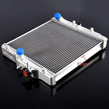 Replacement For HONDA CIVIC D15/16 EG/EK 1992-2000 Performance Full Aluminum Cooling Radiator In/Out 28mm 3 Row Core 52MM
