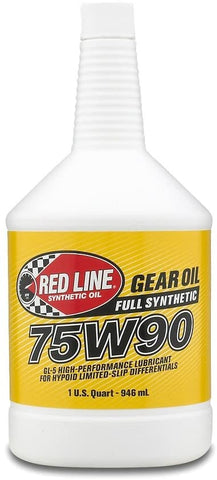 Red Line 57904 (75W90) Synthetic Gear Oil - 1 Quart