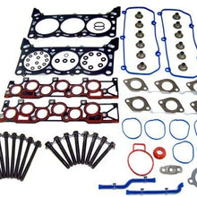 DNJ Head Gasket Set with Head Bolt Kit For 2005-2008 for Ford F-150 4.2L 256cid V6 OHV