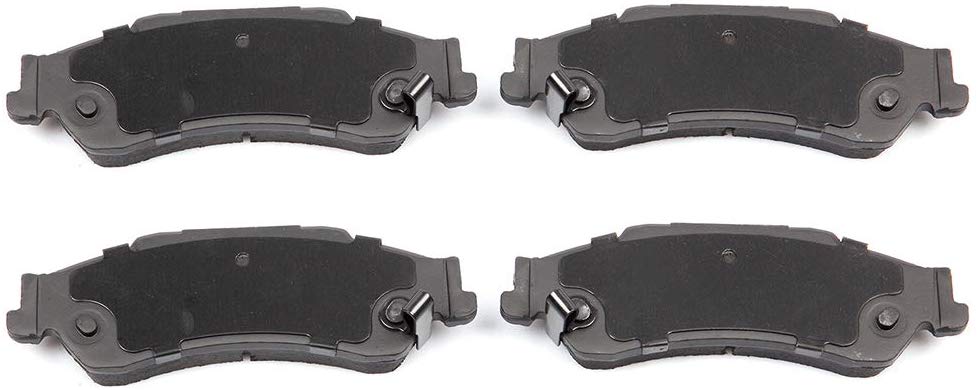 SCITOO Compatible Ceramic Discs Brake Pads,4pcs Rear Brake Pads Brake Kits Replacement fit for 97-05 Chevrolet Blazer,98-04 Chevrolet S10,97-01 GMC Jimmy,98-04 GMC Sonoma,98-00 Isuzu Hombre