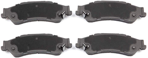 SCITOO Compatible Ceramic Discs Brake Pads,4pcs Rear Brake Pads Brake Kits Replacement fit for 97-05 Chevrolet Blazer,98-04 Chevrolet S10,97-01 GMC Jimmy,98-04 GMC Sonoma,98-00 Isuzu Hombre