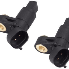 MOSTPLUS 2X Front Left Right ABS Wheel Speed Sensor Compatible for 00-06 Audi TT Quattro 98-10 VW Beetle 95-02 VW Cabrio 93-2006 VW Golf 93-05 VW Jetta