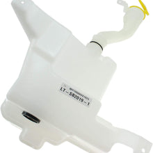 Washer Reservoir Compatible with 2014-2016 Subaru Impreza with Cap Filler Inlet Pump and Sensor Wagon