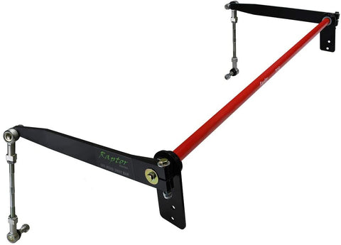 Raptor Series 170107-405500 Rear Adjustable Sway Bar Kit for 2007-2018 Jeep Wrangler JK Unlimited 4-Door 0-6 Inch Lift Kits
