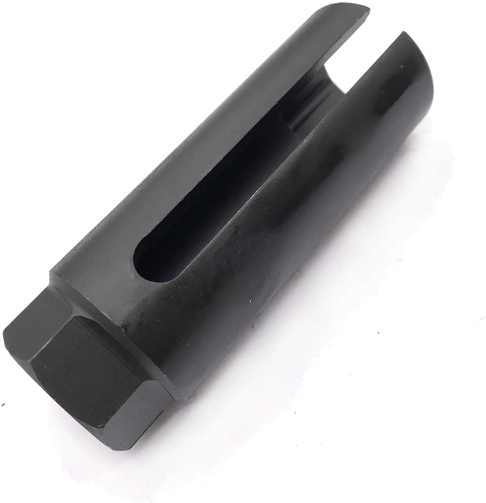 kmdiesel 3/8-Inch Drive by 7/8-Inch (22mm) Vacuum Offset Oxygen Sensor Socket with Normal Side Wire Cutout All Vehicle O2 Removal and Installation (3/8 Drive by 7/8 (22mm) Vacuum Normal Cutout)