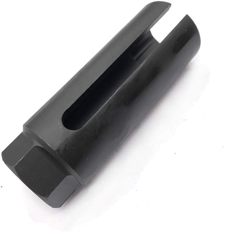 kmdiesel 3/8-Inch Drive by 7/8-Inch (22mm) Vacuum Offset Oxygen Sensor Socket with Normal Side Wire Cutout All Vehicle O2 Removal and Installation (3/8 Drive by 7/8 (22mm) Vacuum Normal Cutout)