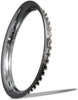 OxGord Trim Rings 16 inch Diameter (Pack of 4) Chrome Steel Beauty Rims