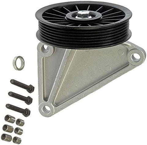 APDTY 45282 Air Conditioner Bypass Pulley For Frozen Locked Failed AC Compressor