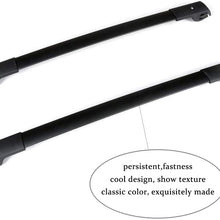 OCPTY Roof Rack Cargobar Carrier For Subaru Forester 2009-2013 Rooftop Luggage Crossbars - Fits Side Rails Models ONLY