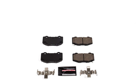 Power Stop Z23-1718, Z23 Evolution Sport Carbon-Fiber Ceramic Rear Brake Pads