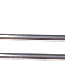 cciyu 2PCS Adjustable Front Lip Rod Bumper Lip Splitter Tie Rod Bars 7.87-10.6 Inch