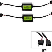 KOOMTOOM H7 Canbus Decoder Resistor Anti flicker Harness Headlight Bulb Warning Error EMC Canceller Decoder For Volkswagen Sagitar Magotan