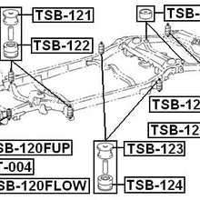 5220735050 - Body Bushing For Toyota - Febest