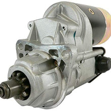 DB Electrical SND0049 Starter Compatible With/Replacement For Hyster H100XL, H110XL, H130XL, H-80XL 1996-On, Perkins 1000-4 Diesel Engine/8504305/1453060/228000-6400, 228000-6401/12 Volt, CW Rotation