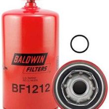 Baldwin BF1212 Heavy Duty Diesel Fuel Spin-On Filter (Pack of 2)