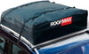 Roofmax Solid Waterproof Roof Cargo Bag Carrier - 15 Cubic Feet Fits All Cars - Heavy Duty Straps - Protective Mat - Roofmax Solid 15cf