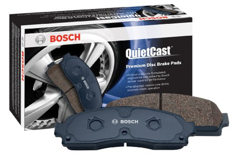 Bosch BC1413 QuietCast Premium Ceramic Disc Brake Pad Set For Hyundai: 2010-2016 Genesis Coupe, 2013-2015 Veloster; Kia: 2011-2015 Optima; Front