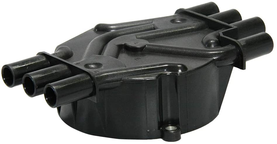 Ignition Distributor Cap Compatible with Chevy GMC 4.3L V6 1996-2005 Part Number D328A 10452458 DR475